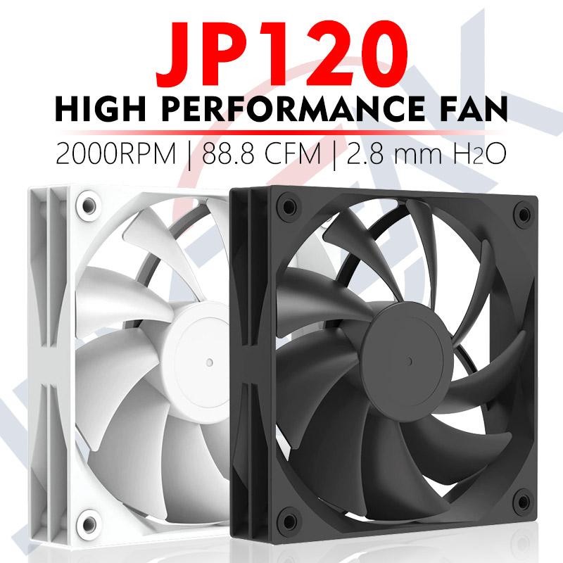 Pc Gaming Liquid - Jumpeak jp120 120mm ventilador 2000rpm alta