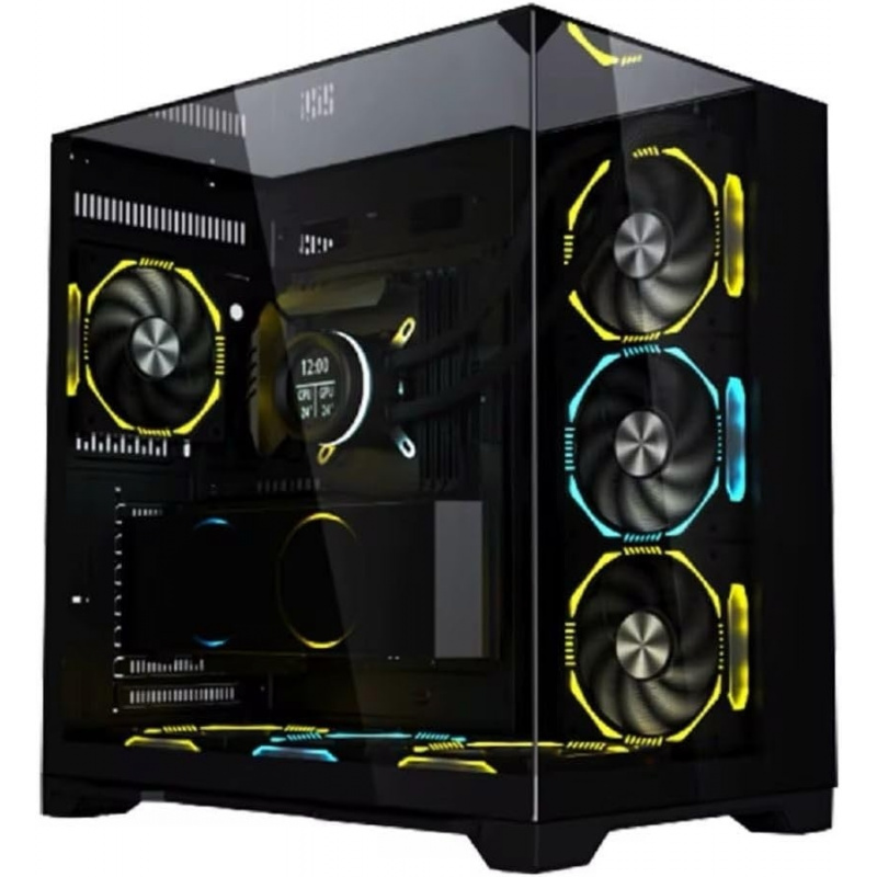 Pc Gaming Xtreme - Gabinete ATX Mid Tower Compacto HALL