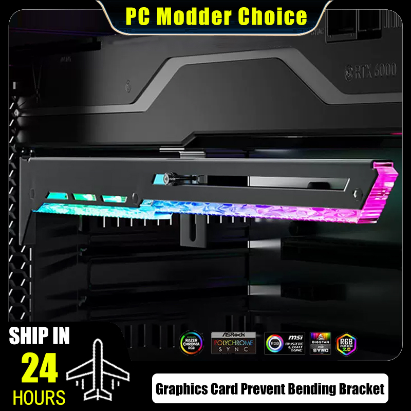 Pc Gaming Lian Li - Suporte para Placa Gráfica com Prevenção