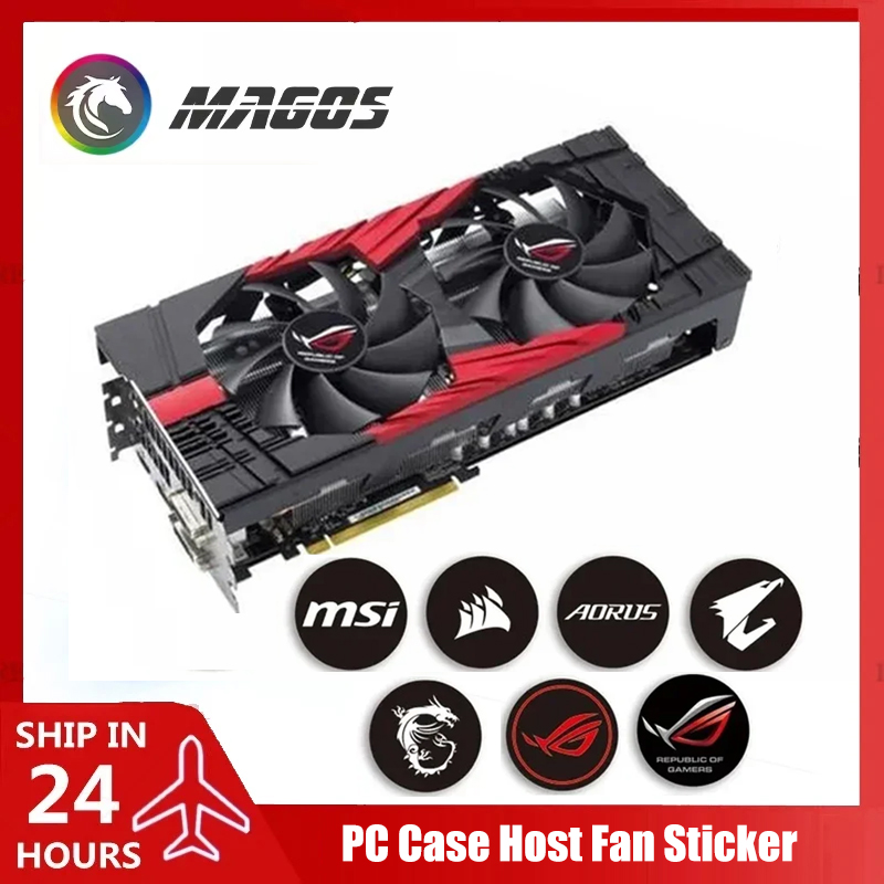 Pc Gaming Lian Li - Adesivo para ventiladores de caixa de