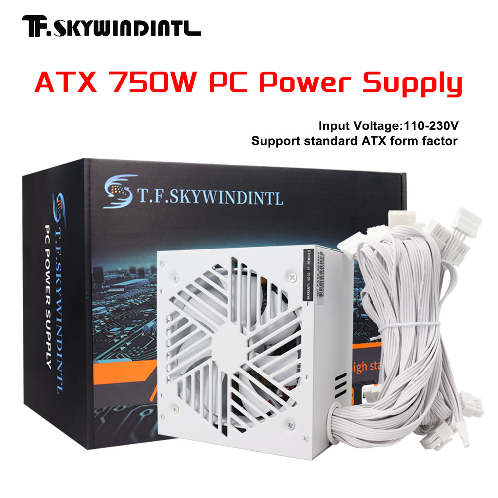 Pc Gaming Watt - Fonte de Alimentação PSU Branca de