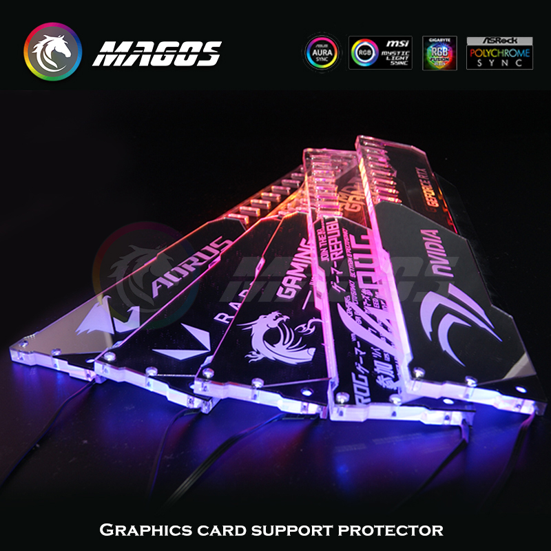 Suporte gpu argb prata espelho - Pc Gaming Lian Li avaliação e preço