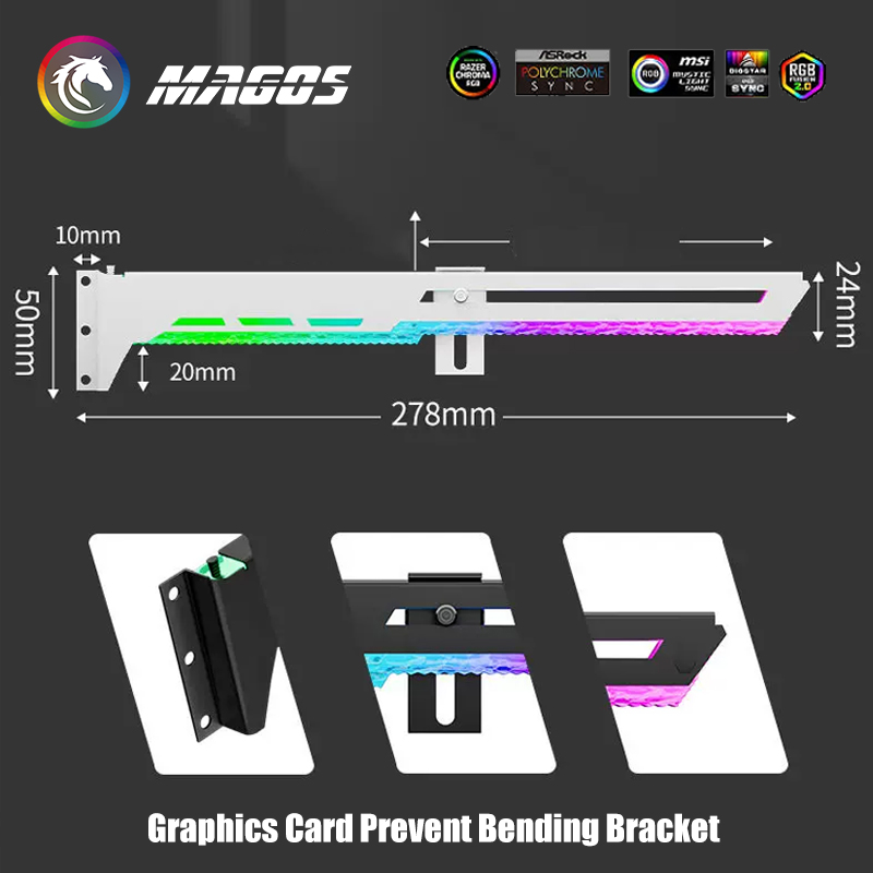 Suporte para Placa Gráfica Ant - Pc Gaming Lian Li avaliação e preço
