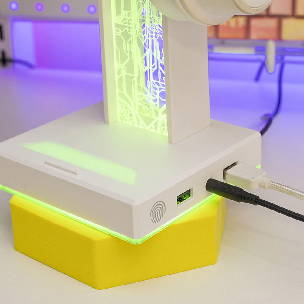RGB Gaming Headphone Stand com - Pc Gaming Standar avaliação e preço