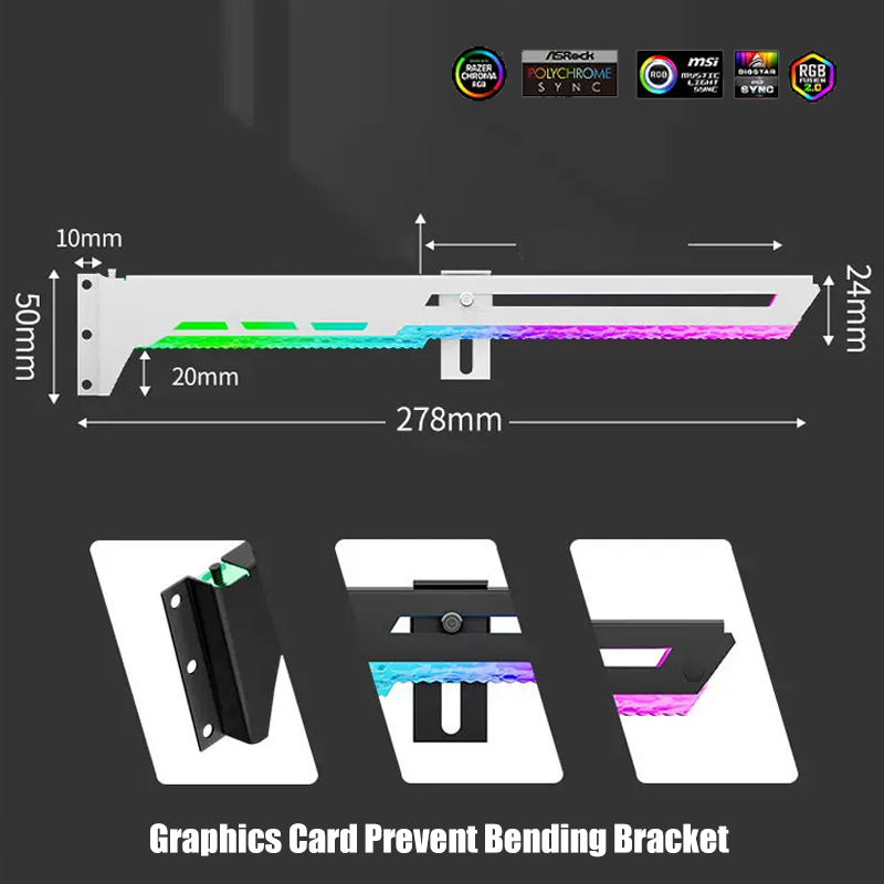 Suporte para Placa Gráfica com - Pc Gaming Lian Li avaliação e preço