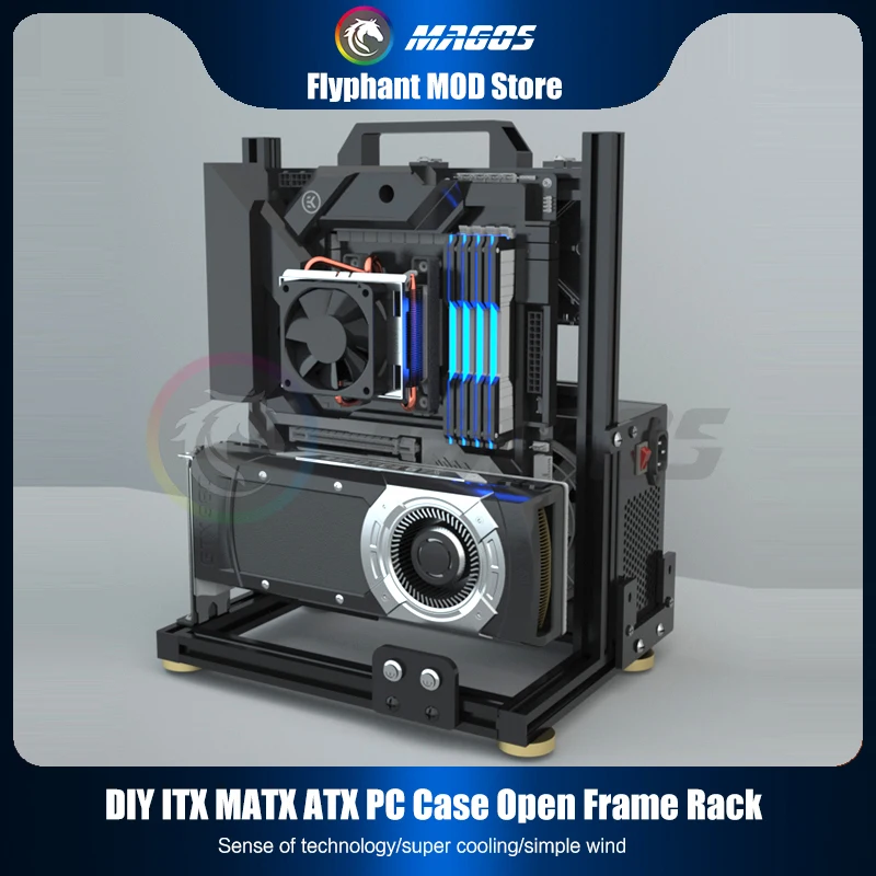 Armário gamer diy, chassi itx  - Pc Gaming Liquid avaliação e preço
