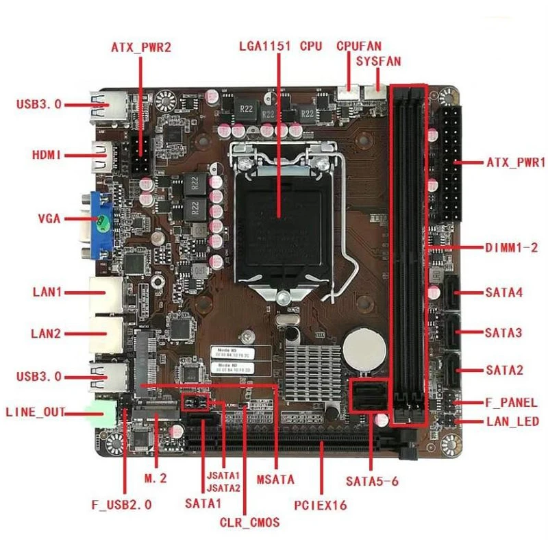 Placa-Mãe Mini-ITX B365 LGA 11 - Pc Gaming Intel Core I7 avaliação e preço