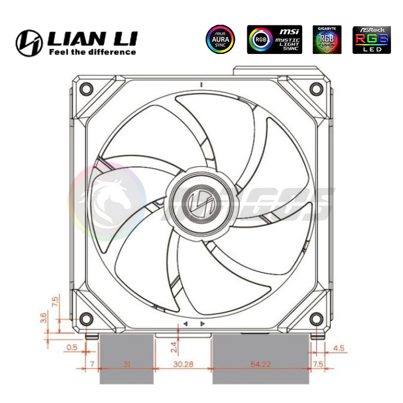 LIAN LI UNI FAN SL140 V1 Modul - Pc Gaming Lian Li avaliação e preço