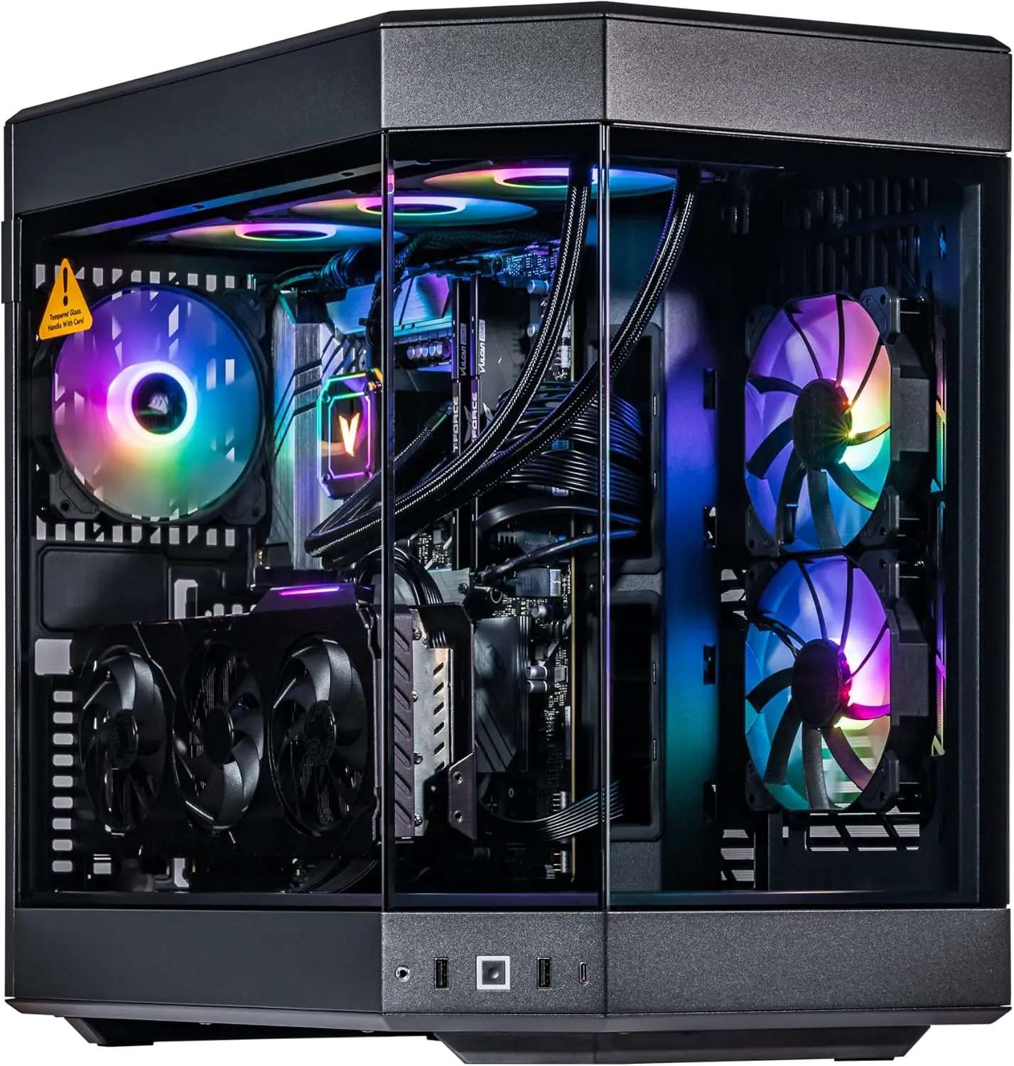 PC de jogos Velztorm Black Pra - Pc Gaming Y60 avaliação e preço