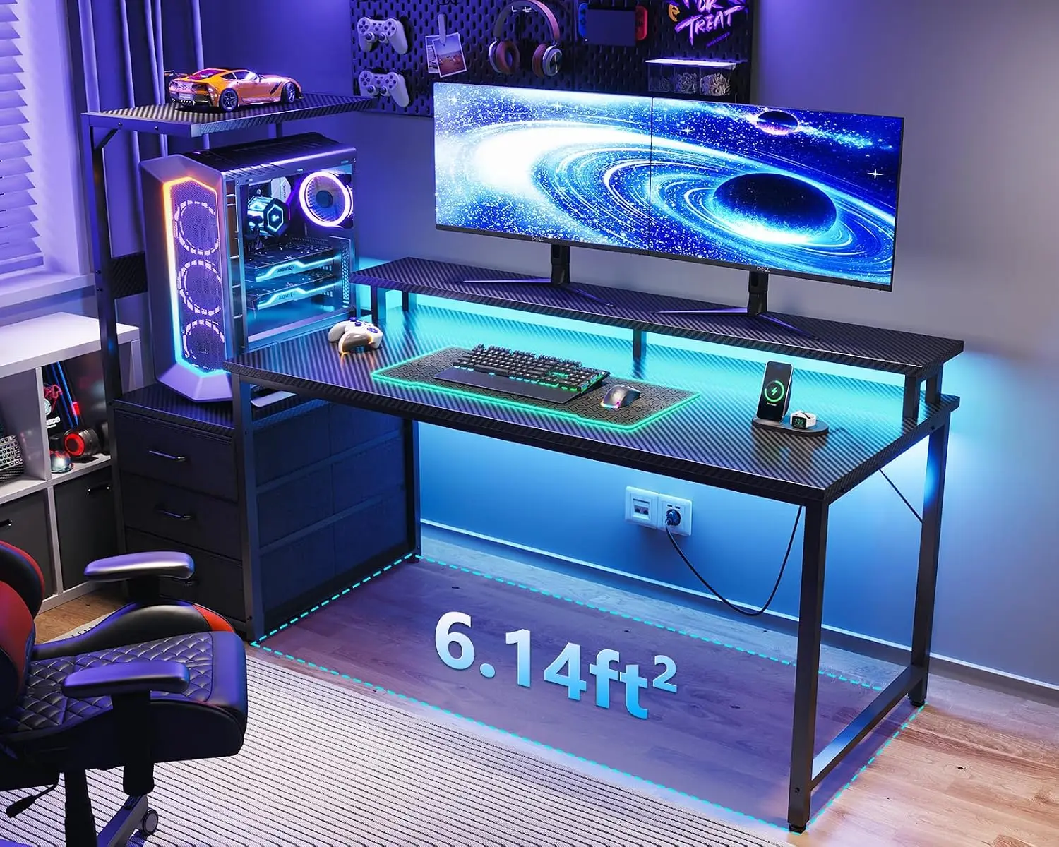 Mesa de Jogos com Suporte para - Pc Gaming Lian Li avaliação e preço