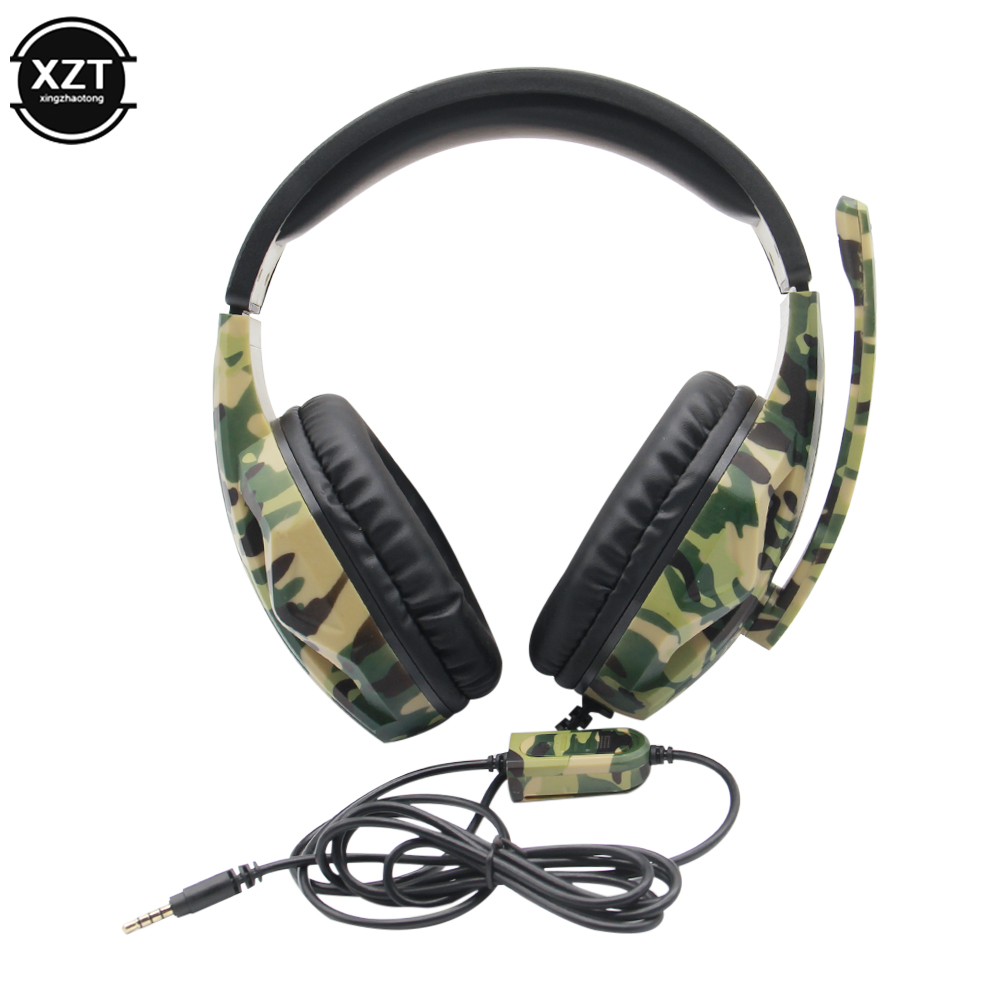 Camuflagem gaming headset 3.5m - Pc Gaming Simulator avaliação e preço