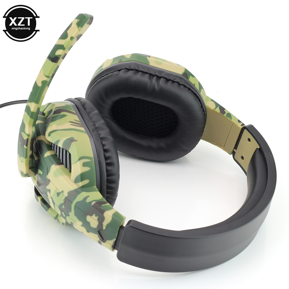 Camuflagem gaming headset 3.5m - Pc Gaming Simulator avaliação e preço