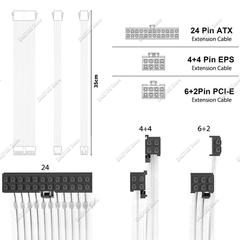 Cabo de Extensão PSU para Plac - Pc Gaming Lian Li avaliação e preço