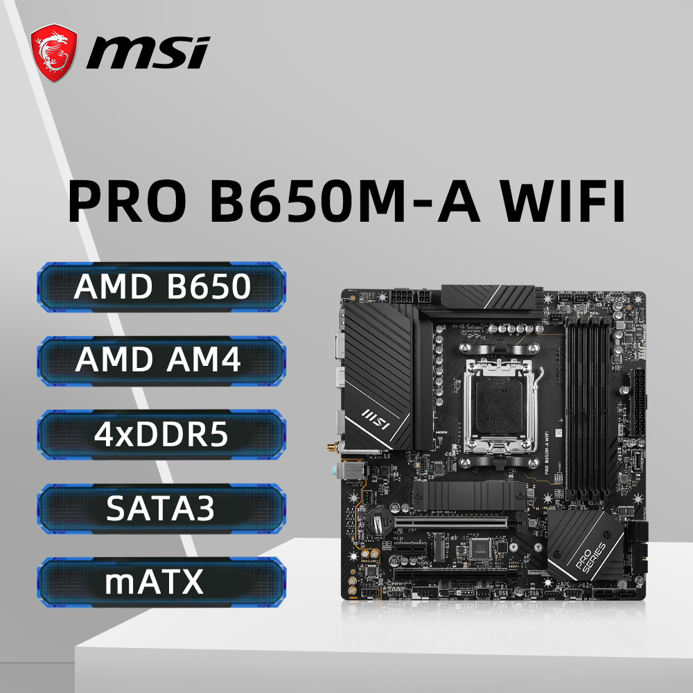 Msi pro B650M-A wifi placa-mãe - Pc Gaming Core I5 avaliação e preço